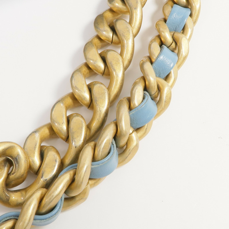 CHANEL 羊皮皮革C19 Small手挽肩背兩用袋-15