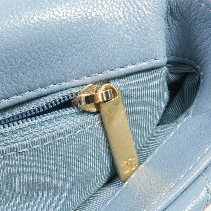 CHANEL 羊皮皮革C19 Small手挽肩背兩用袋-16