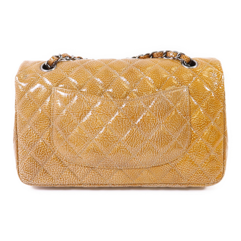CHANEL 牛皮皮革Shoulder Bag銀扣鏈帶肩背袋-1