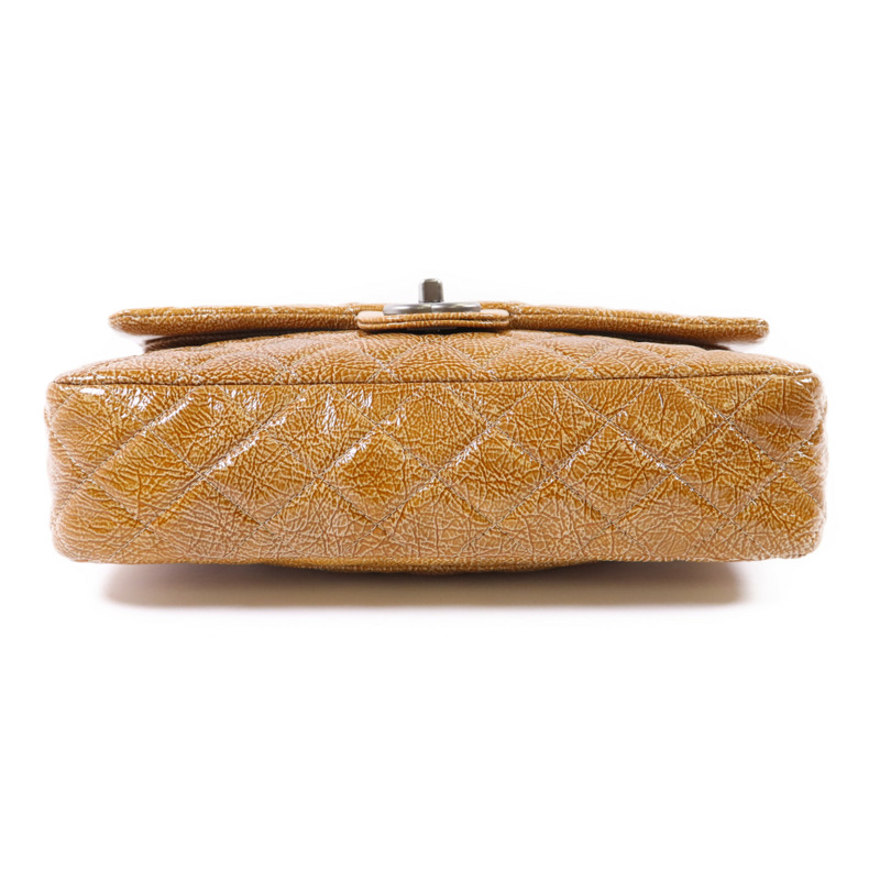 CHANEL 牛皮皮革Shoulder Bag銀扣鏈帶肩背袋-3
