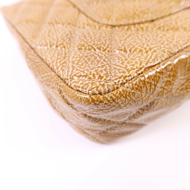 CHANEL 牛皮皮革Shoulder Bag銀扣鏈帶肩背袋-14