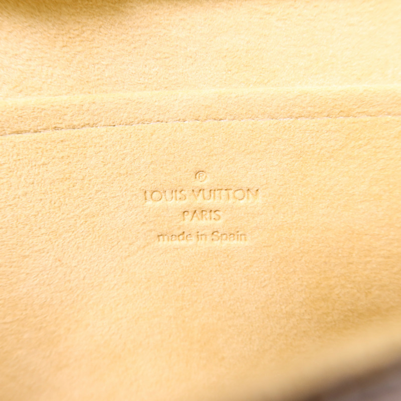 LOUIS VUITTON Monogram Pochette Twin GM金扣肩背袋-6