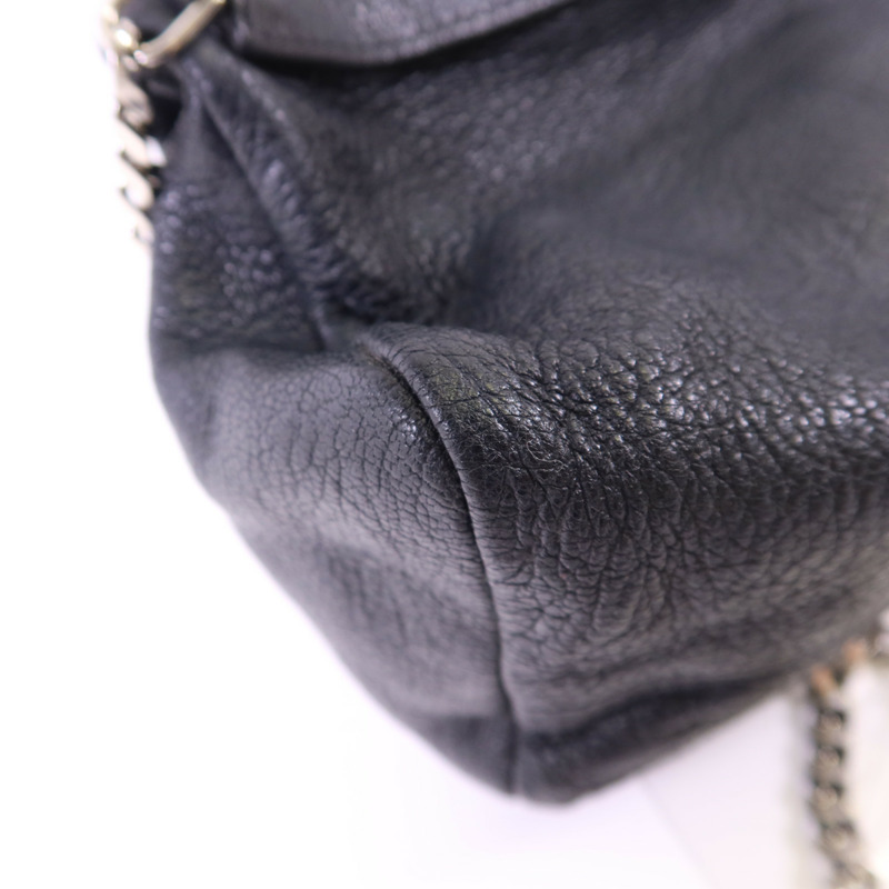 GIVENCHY 牛皮皮革Pandora Mini銀扣鏈帶肩背袋-13