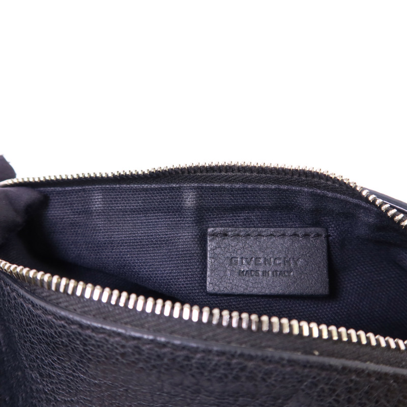 GIVENCHY 牛皮皮革Pandora Mini銀扣鏈帶肩背袋-15