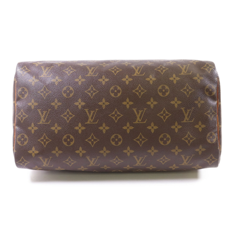 LOUIS VUITTON Monogram Speedy 35金扣手挽袋-3