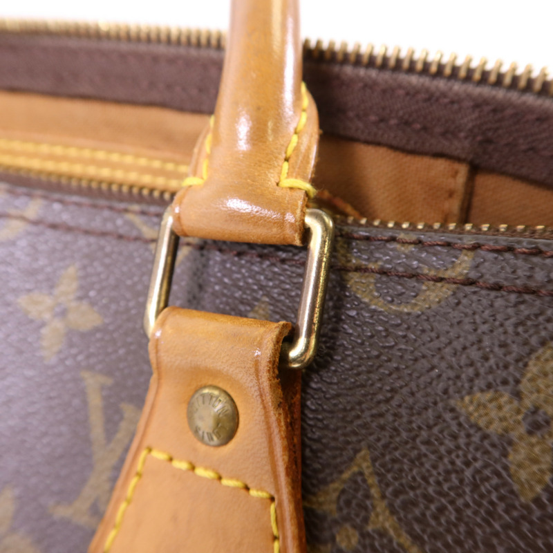 LOUIS VUITTON Monogram Speedy 35金扣手挽袋-9