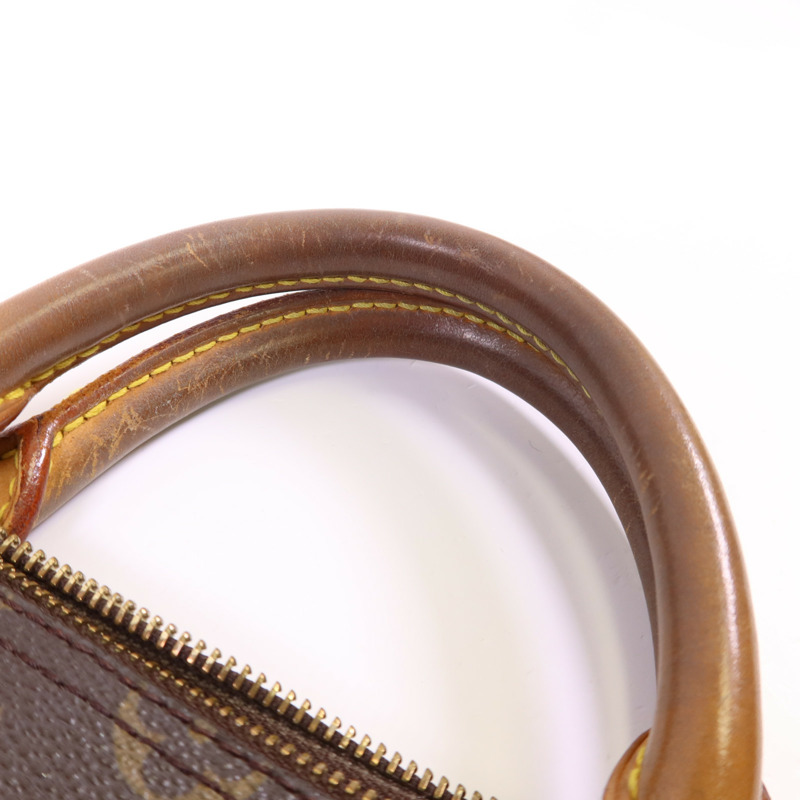 LOUIS VUITTON Monogram Speedy 35金扣手挽袋-17