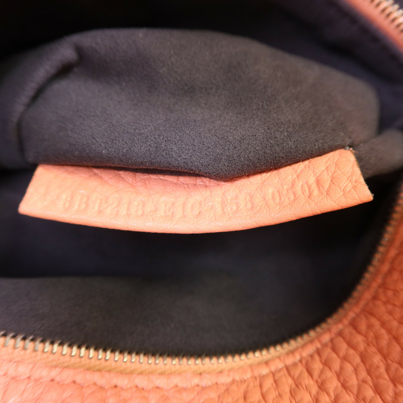 FENDI 牛皮皮革2 Way Shoulder Bag銀扣手挽肩背兩用袋-7