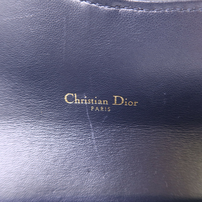 Dior 帆布Small Saddle Pouch金扣鏈帶肩背袋-6