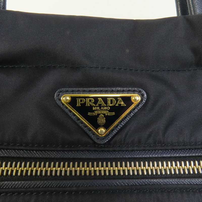 PRADA 尼龍Shoulder Tote金扣手挽肩背兩用袋-7
