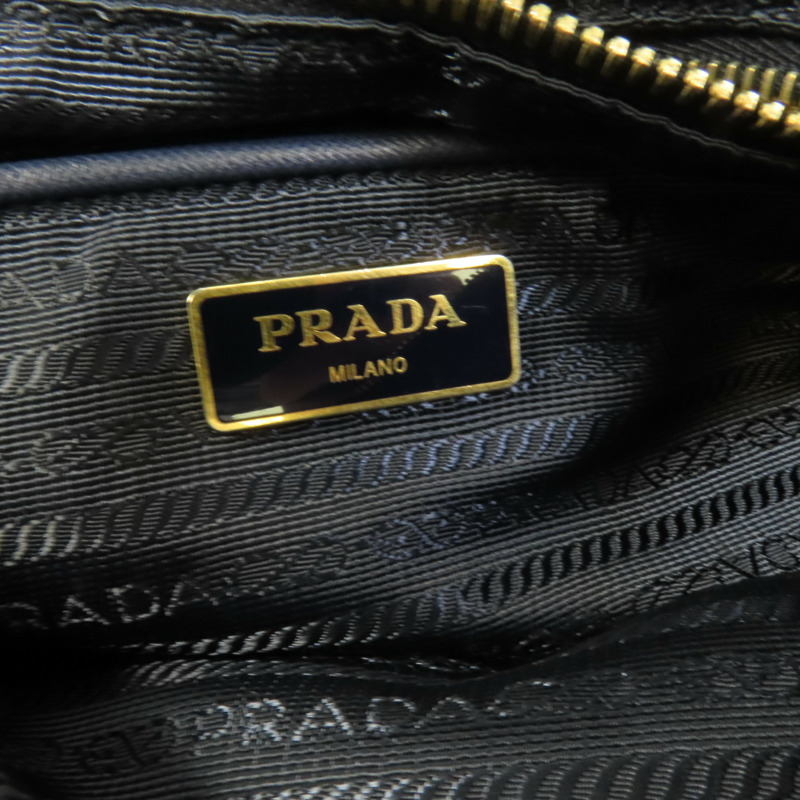 PRADA 尼龍Shoulder Tote金扣手挽肩背兩用袋-10