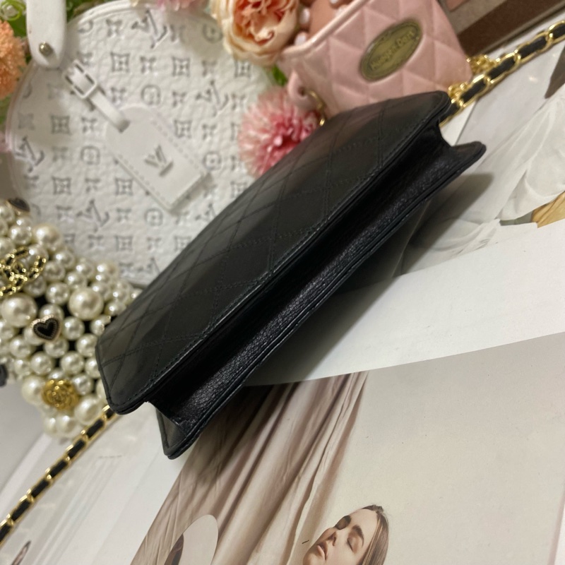CHANEL 香奈兒經典雙C 信封包鏈條包🏅-9