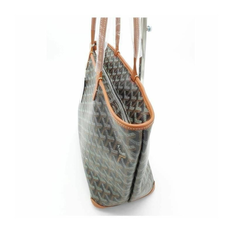 GOYARD Artua MM 單肩購物袋 黑色 棕褐色 ARTOISMMLTY01CL03P-7