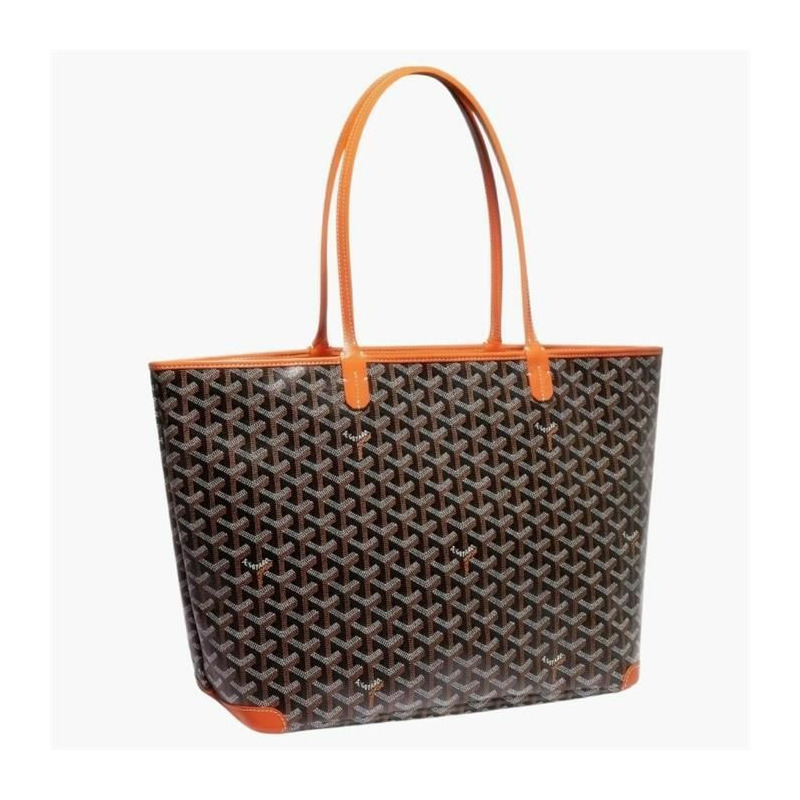 GOYARD Artua MM 單肩購物袋 黑色 棕褐色 ARTOISMMLTY01CL03P-9