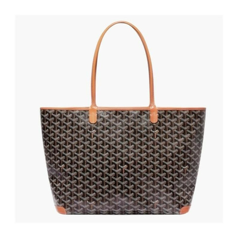 GOYARD Artua MM 單肩購物袋 黑色 棕褐色 ARTOISMMLTY01CL03P