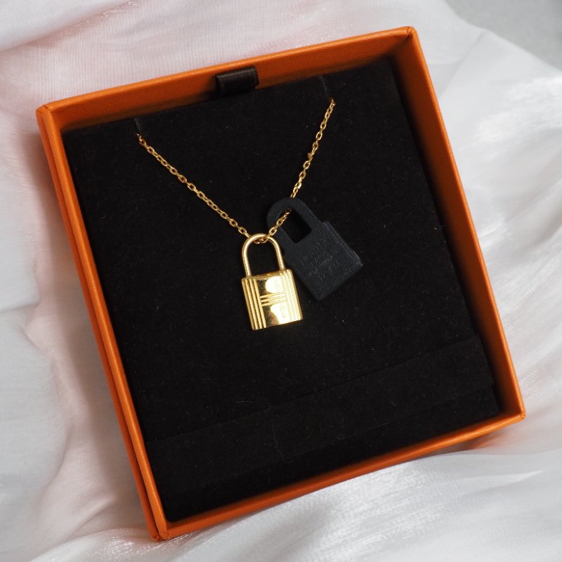HERMES 鎖頭頸鏈-1