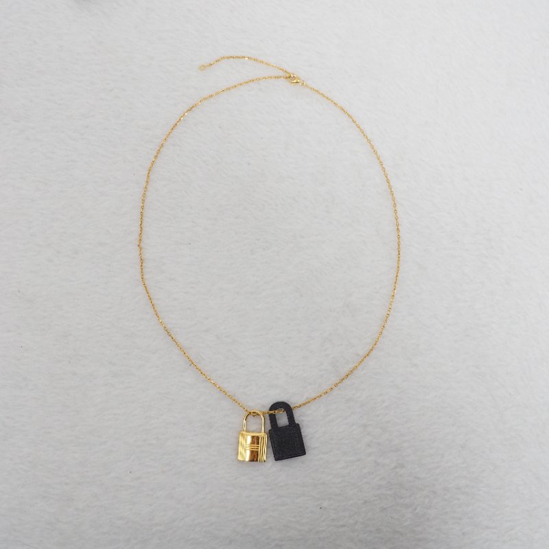 HERMES 鎖頭頸鏈-2