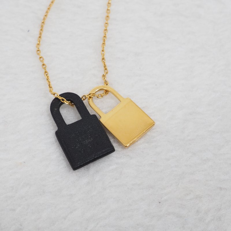 HERMES 鎖頭頸鏈-5