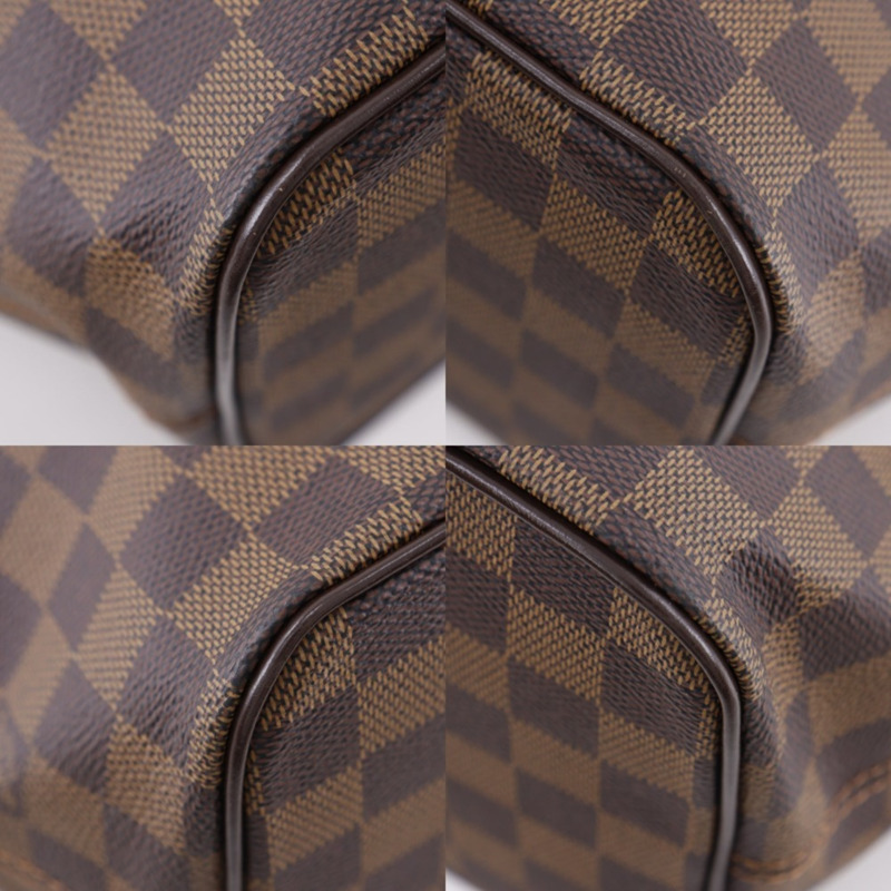 路易威登 Saleya PM 手提包 N51183 Damier 帆布 2007 棕色 VI4077 A5 拉鍊 女士-3