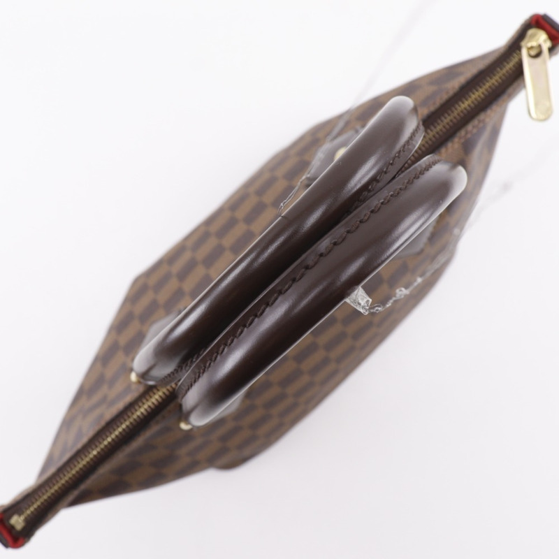 路易威登 Saleya PM 手提包 N51183 Damier 帆布 2007 棕色 VI4077 A5 拉鍊 女士-4