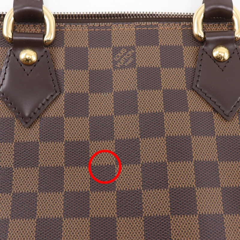 路易威登 Saleya PM 手提包 N51183 Damier 帆布 2007 棕色 VI4077 A5 拉鍊 女士-6