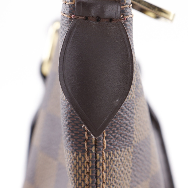 路易威登 Saleya PM 手提包 N51183 Damier 帆布 2007 棕色 VI4077 A5 拉鍊 女士-8