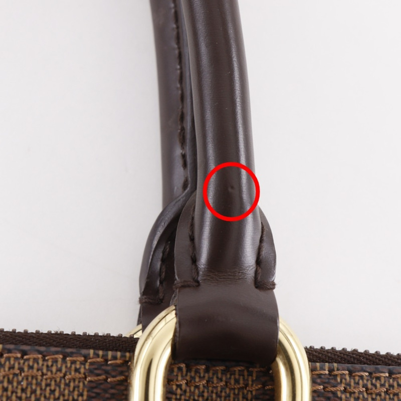 路易威登 Saleya PM 手提包 N51183 Damier 帆布 2007 棕色 VI4077 A5 拉鍊 女士-11