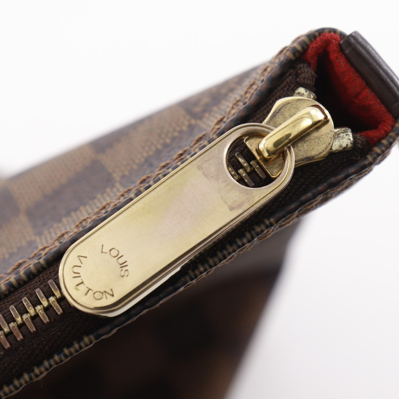 路易威登 Saleya PM 手提包 N51183 Damier 帆布 2007 棕色 VI4077 A5 拉鍊 女士-14