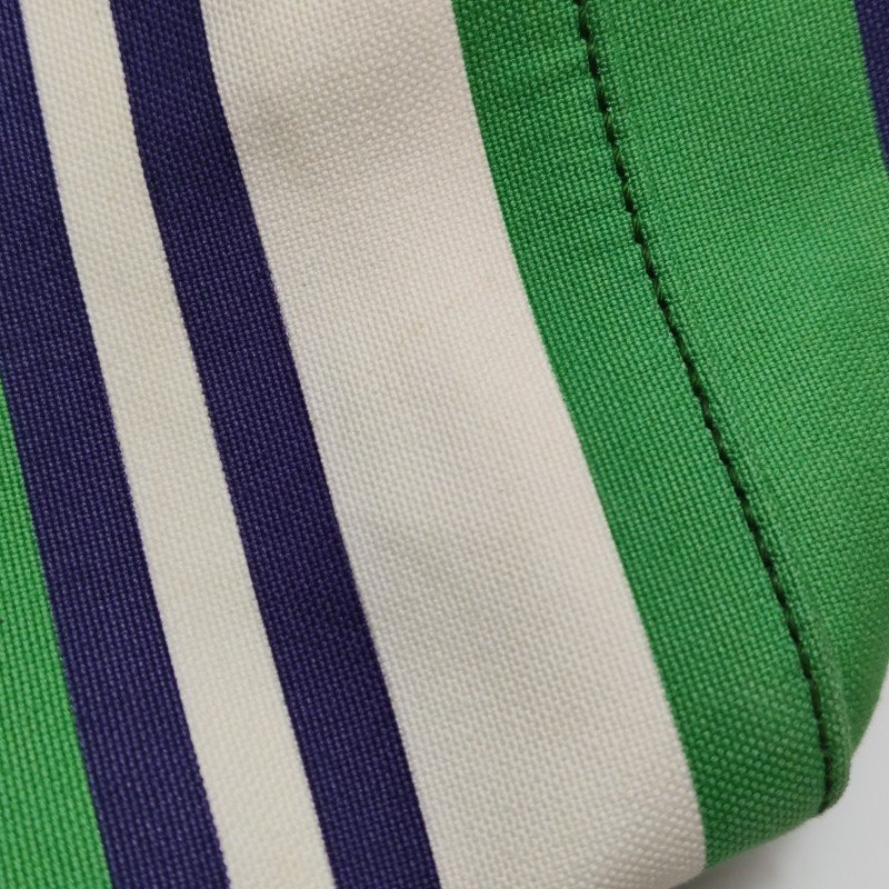 Miu Miu牛皮帆布撞色字母Logo斜挎包單肩包-15