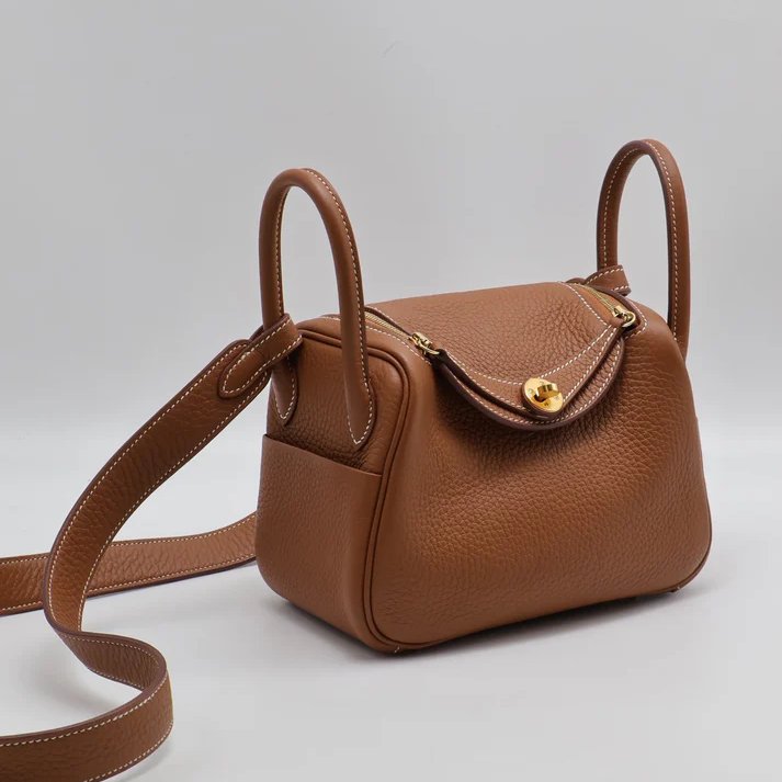 HERMES Mini lindy - 金棕金 B-6