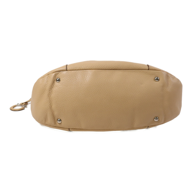 Salvatore Ferragamo 牛皮皮革Hand Bag銀扣手挽袋-3