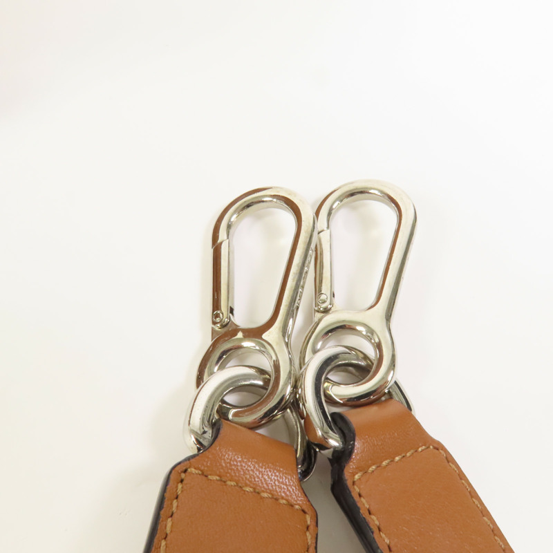 LOEWE 牛皮皮革Puzzle Medium銀扣手挽肩背兩用袋-5