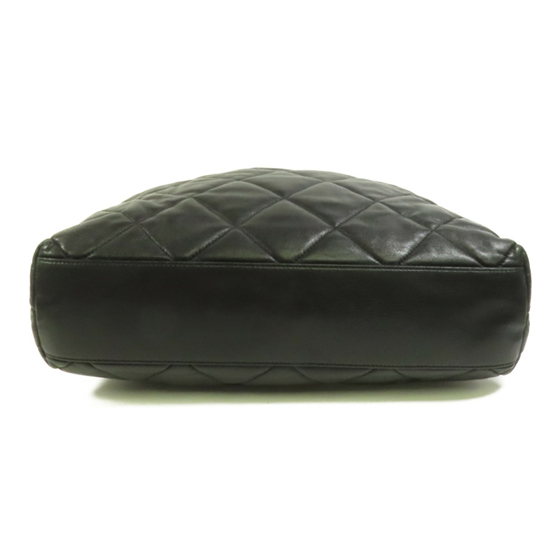 CHANEL 牛皮皮革Chain Tote金扣手挽肩背兩用袋-3