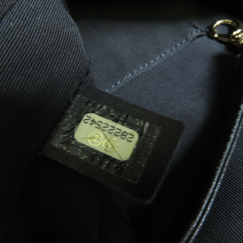 CHANEL 牛皮皮革Chain Tote金扣手挽肩背兩用袋-9