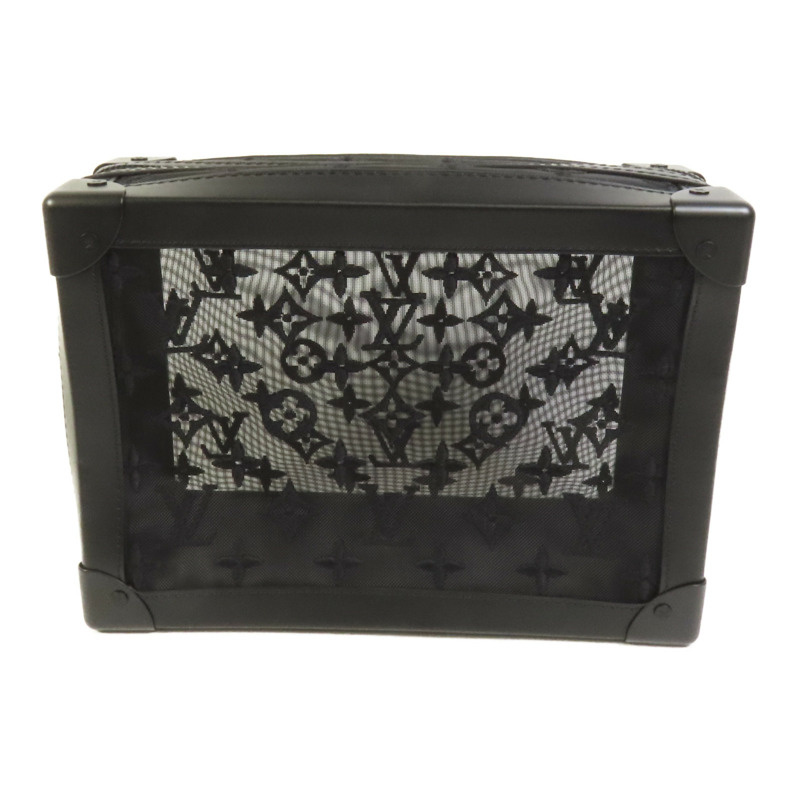 LOUIS VUITTON Monogram Mesh Soft Trunk肩背袋-1