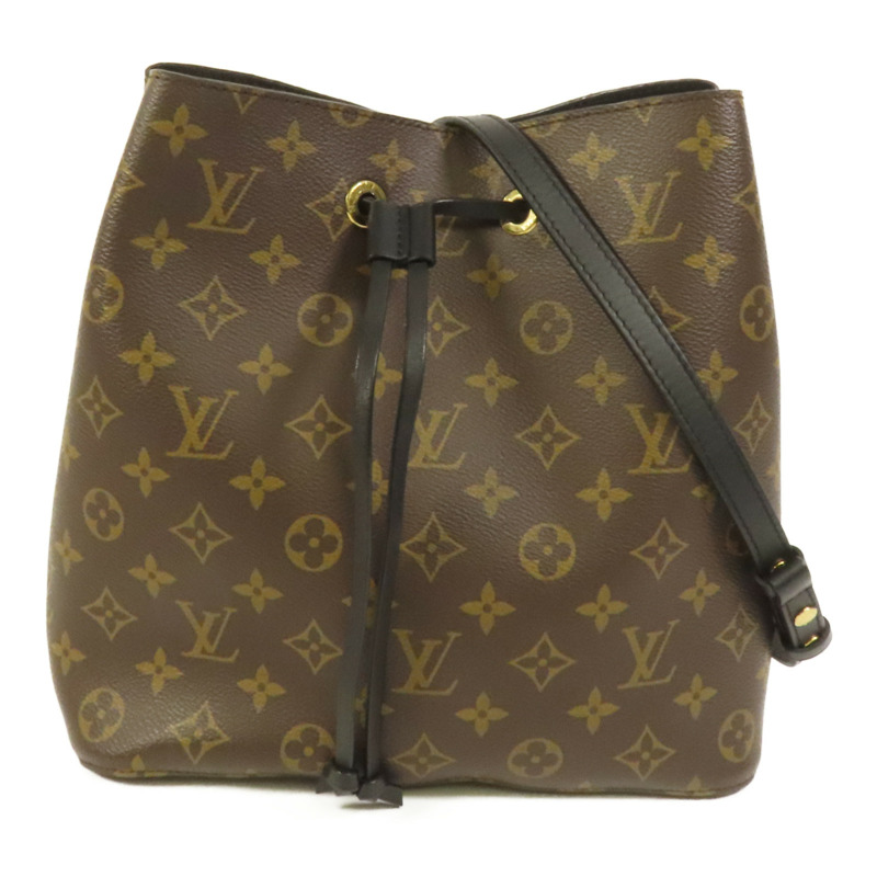 LOUIS VUITTON Monogram Neo Noe MM金扣肩背袋-0