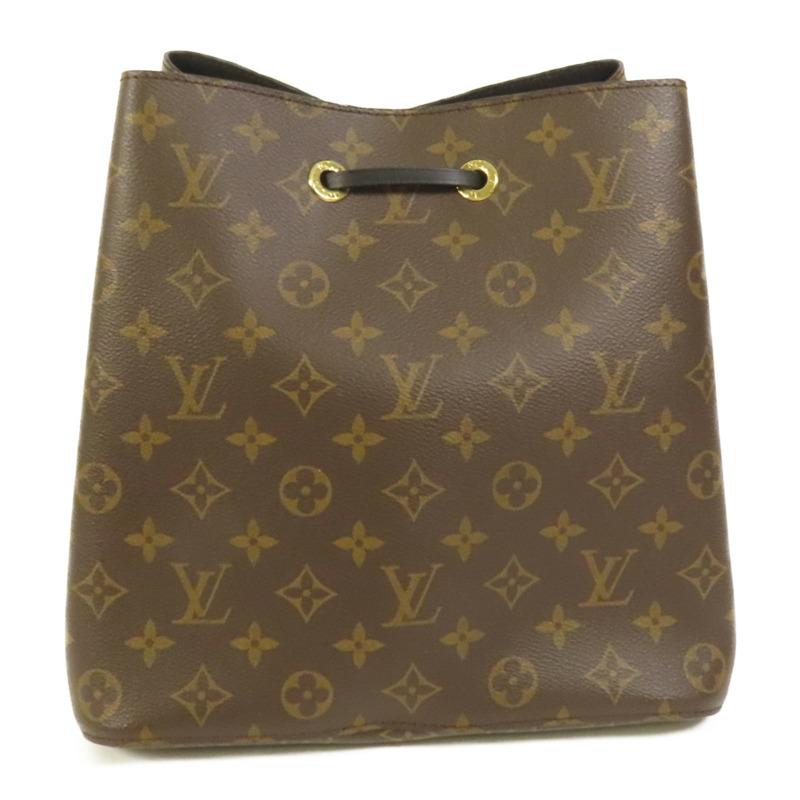 LOUIS VUITTON Monogram Neo Noe MM金扣肩背袋-1