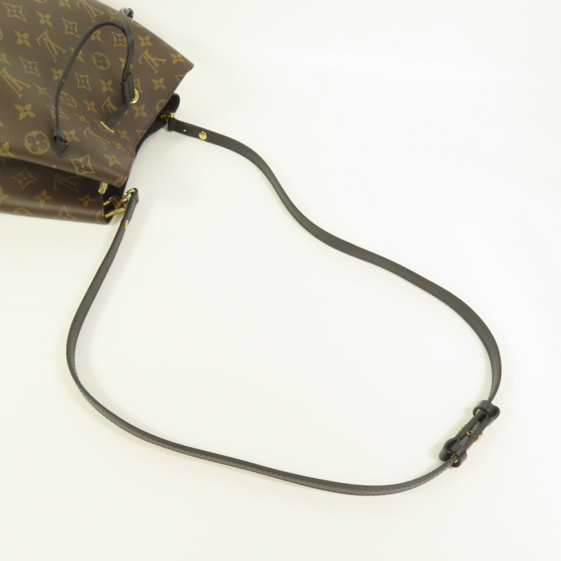 LOUIS VUITTON Monogram Neo Noe MM金扣肩背袋-4
