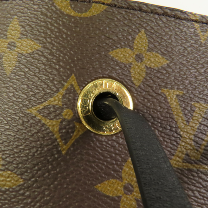 LOUIS VUITTON Monogram Neo Noe MM金扣肩背袋-6
