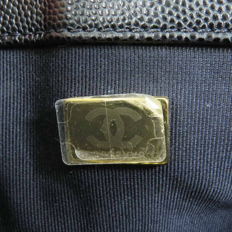 CHANEL 牛皮皮革Boy 20金扣鏈帶肩背袋-8