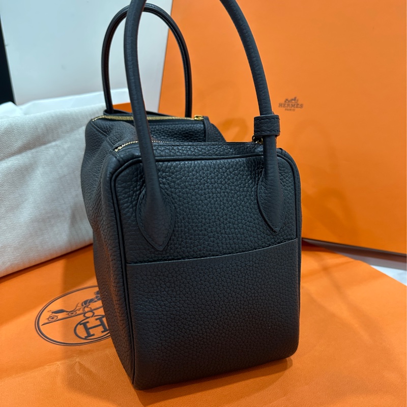 Hermès Lindy 26 黑色金釦 手提包/肩背包 A刻-3