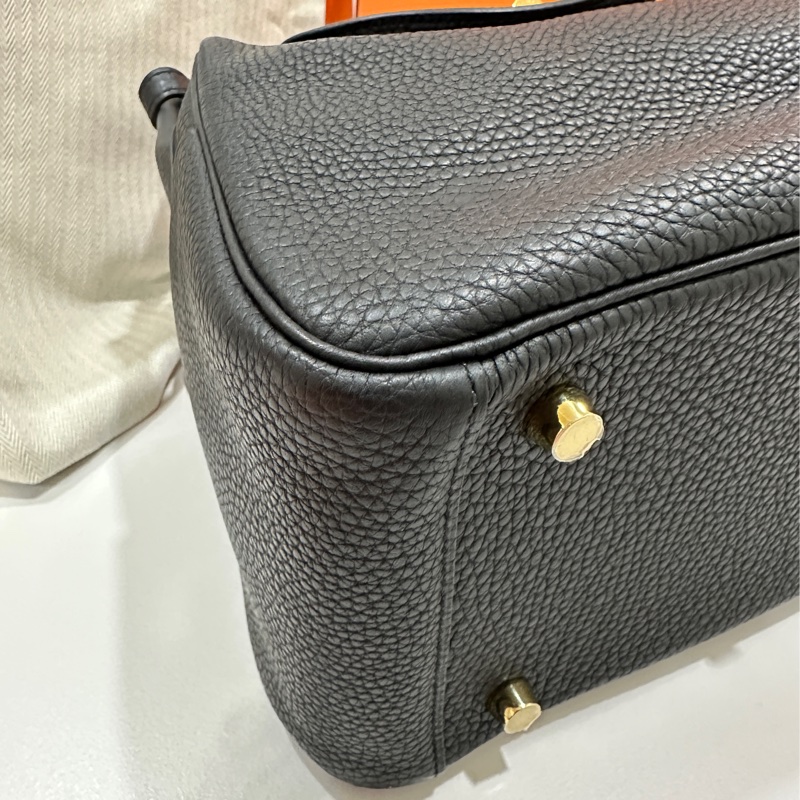 Hermès Lindy 26 黑色金釦 手提包/肩背包 A刻-8