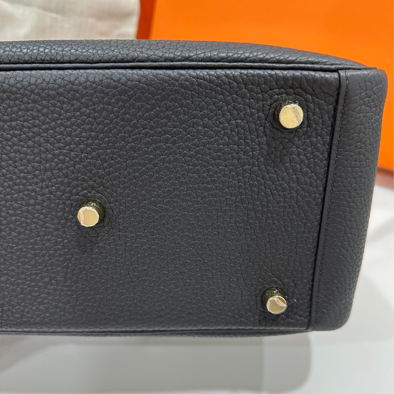 Hermès Lindy 26 黑色金釦 手提包/肩背包 A刻-9