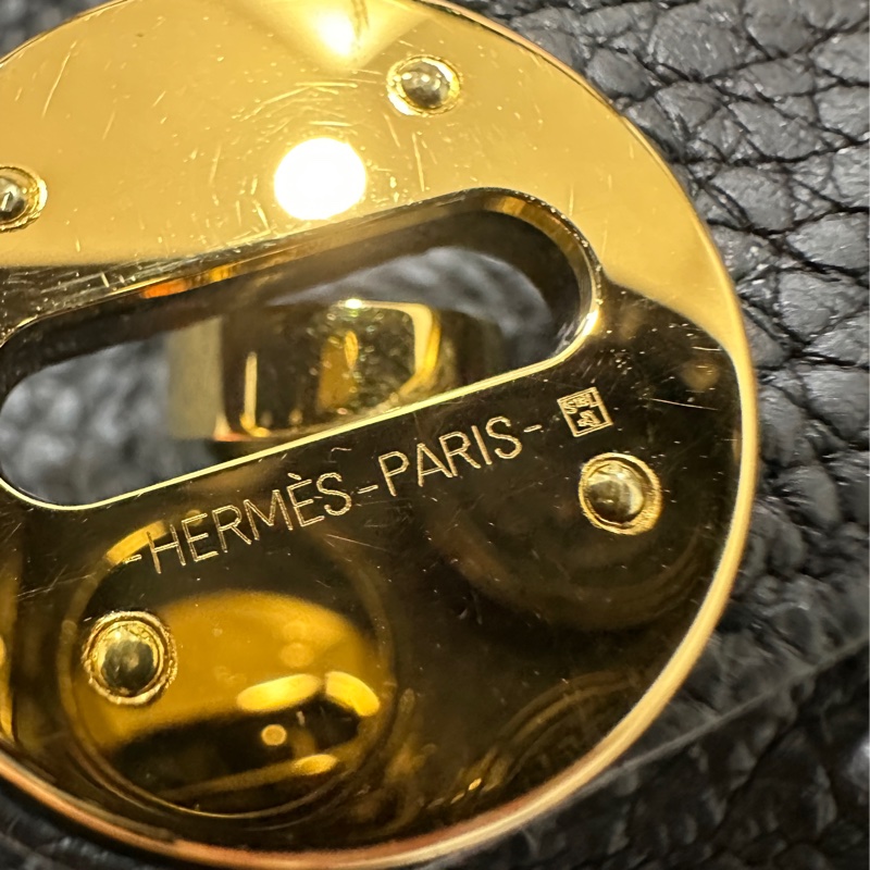 Hermès Lindy 26 黑色金釦 手提包/肩背包 A刻-12