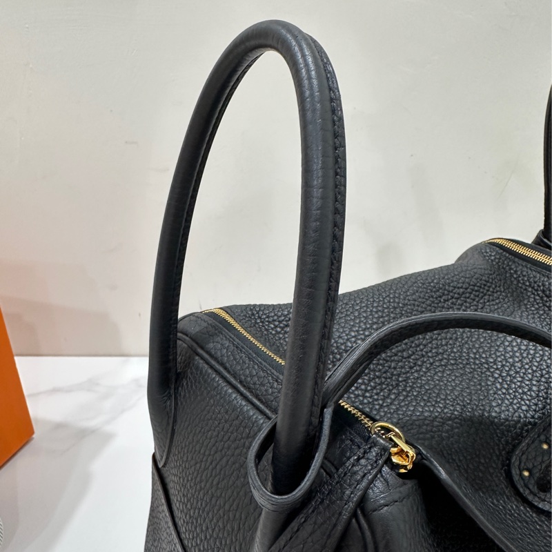 Hermès Lindy 26 黑色金釦 手提包/肩背包 A刻-14