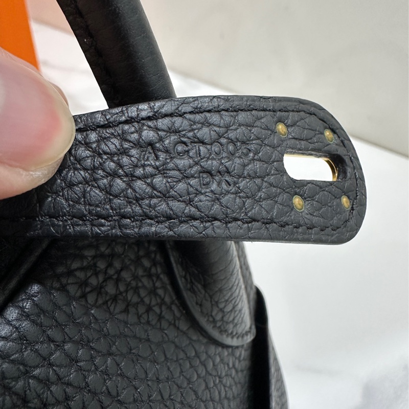 Hermès Lindy 26 黑色金釦 手提包/肩背包 A刻-17