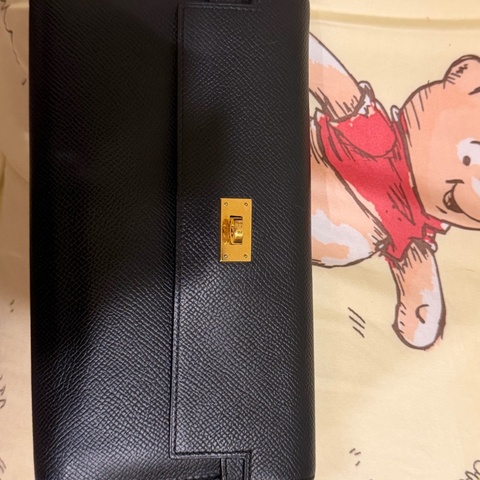 Hermes Kelly金釦長夾