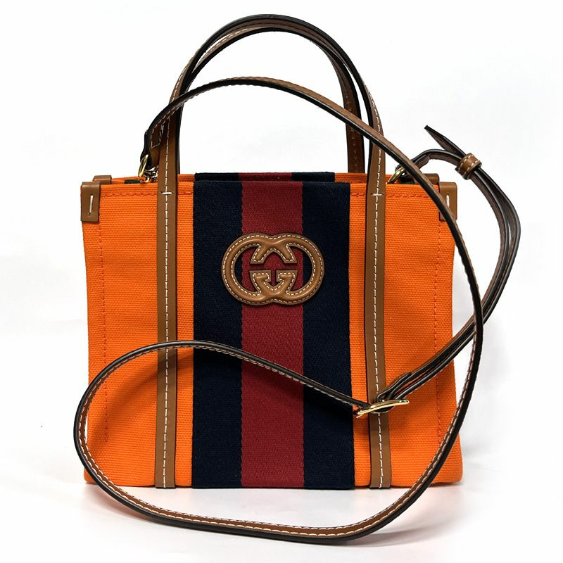 GUCCI 迷你互扣 G 手提袋 727735 FABCL 7574-0