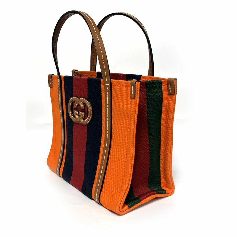 GUCCI 迷你互扣 G 手提袋 727735 FABCL 7574-1