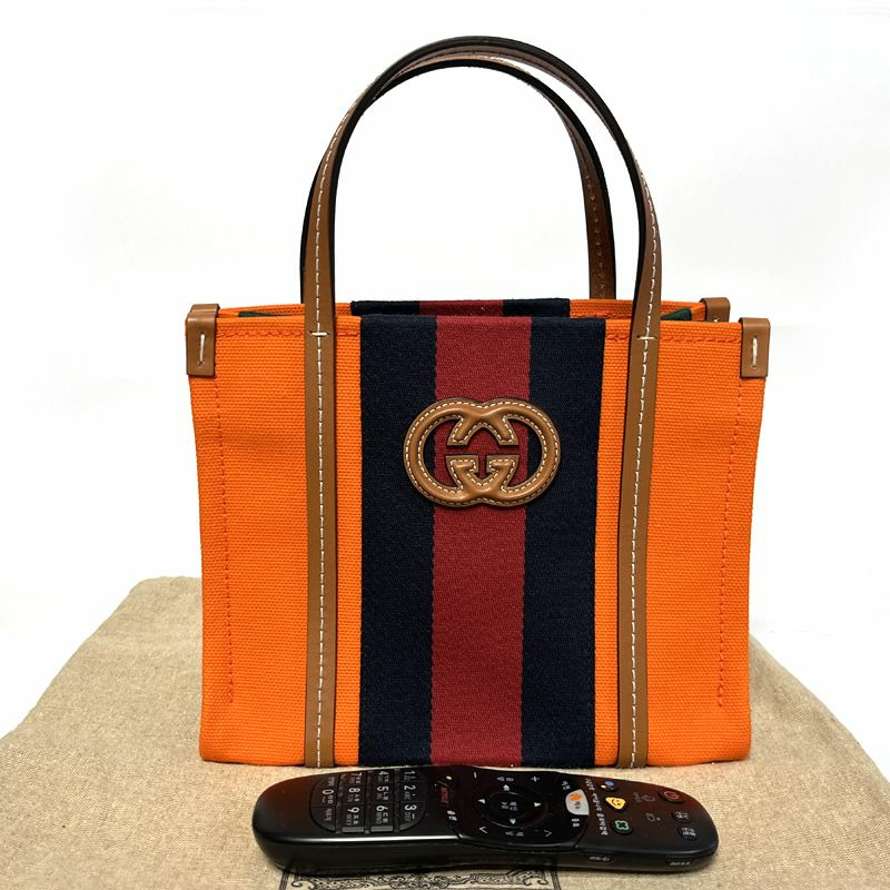 GUCCI 迷你互扣 G 手提袋 727735 FABCL 7574-2